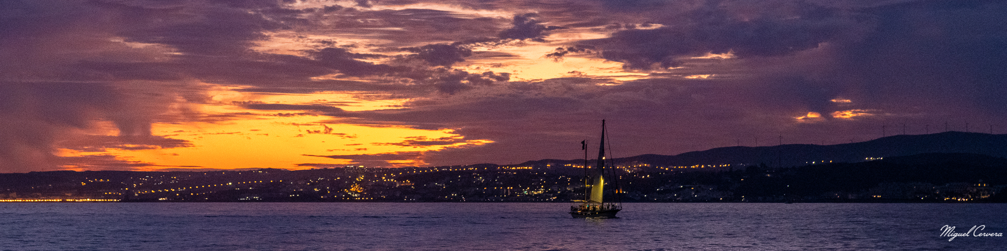 Atardecer Puerto de Estepona