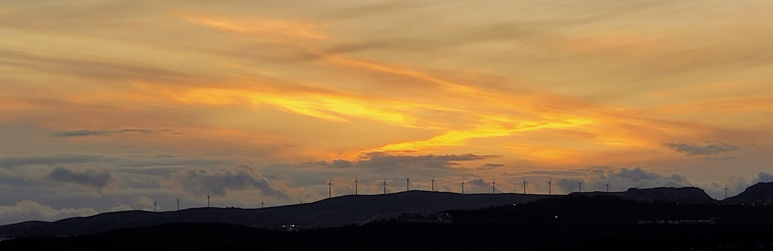 Atardecer en la tercera ola