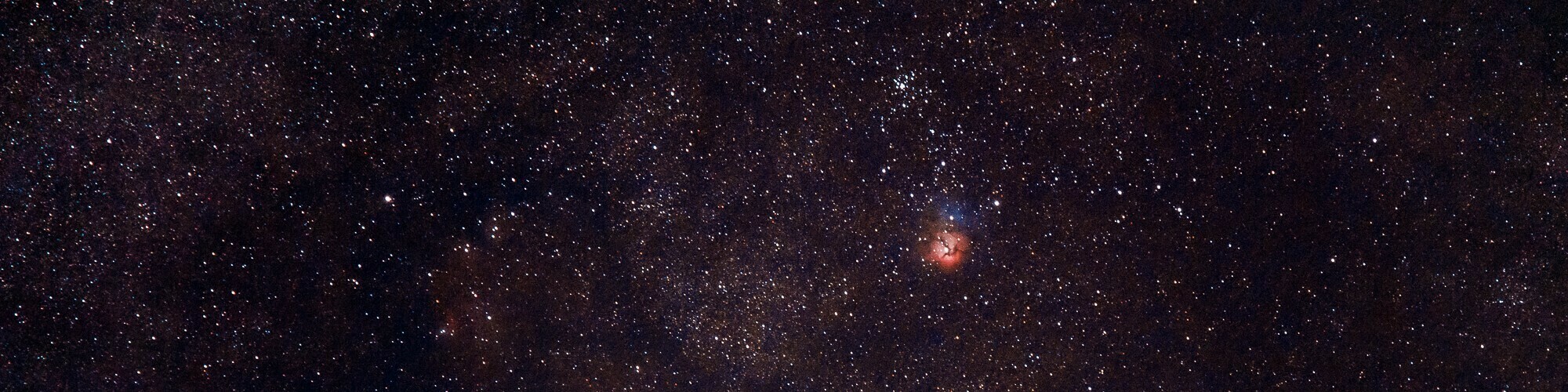 Nebulosa del Lago y Trífidas